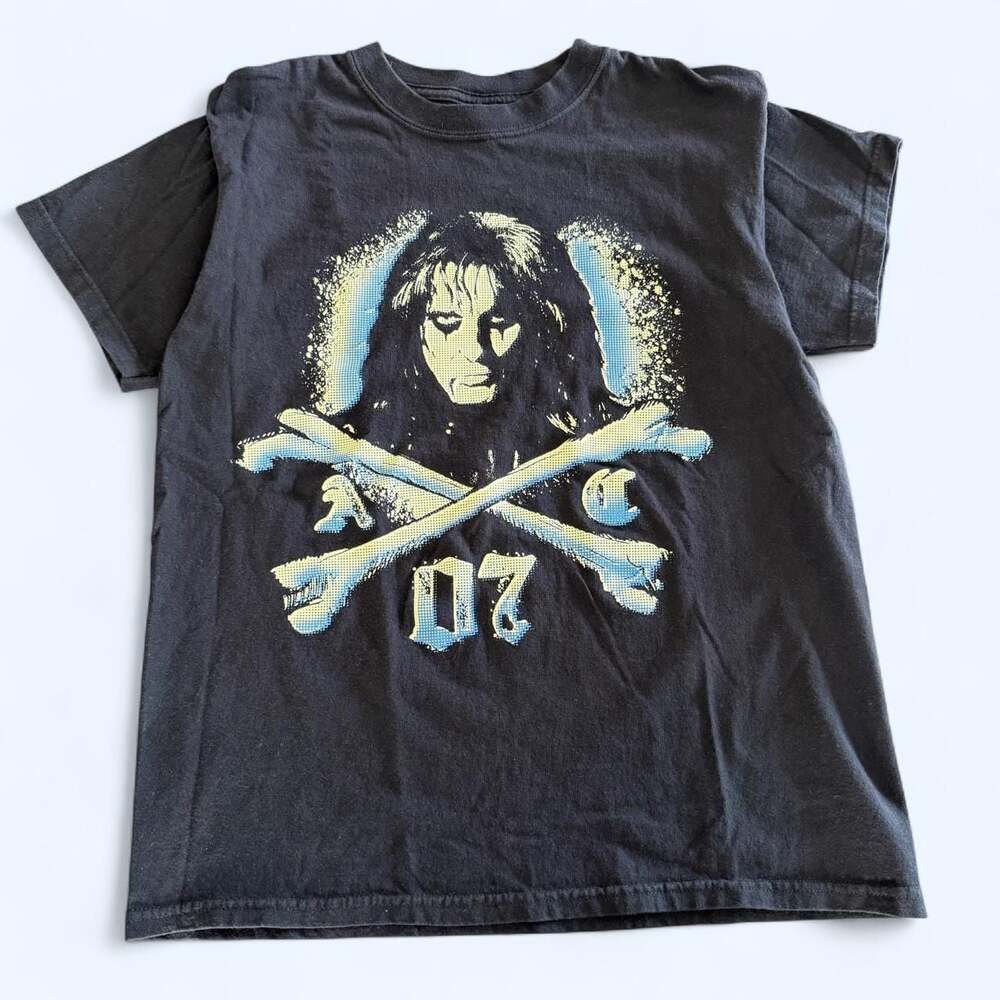 Anvil Alice Cooper Psycho Drama Tour 2007 Concert T-Shirt Size M
